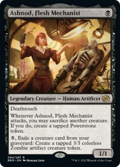 Ashnod, Flesh Mechanist (BRO) #84 Rare The Brothers' War Magic: The Gathering: 2022