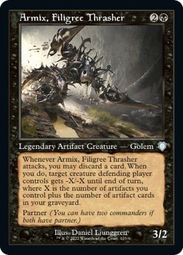 Armix Filigree Thrasher Retro Frame (BRC) #103 Uncommon (Lightly Played) Commander: The Brothers' War Magic: The Gathering: 2022