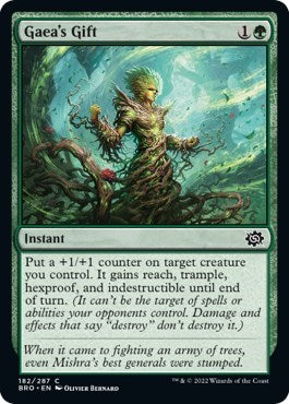 Gaeas Gift (BRO) #182 Common The Brothers' War Magic: The Gathering: 2022