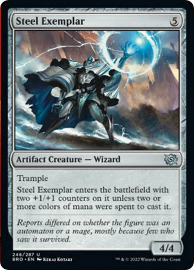 2022 Magic: The Brothers' War (BRO) - Steel Exemplar (#246, Uncommon) (Lightly Played)