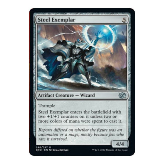 Steel Exemplar (BRO) #246 Uncommon The Brothers' War Magic: The Gathering: 2022
