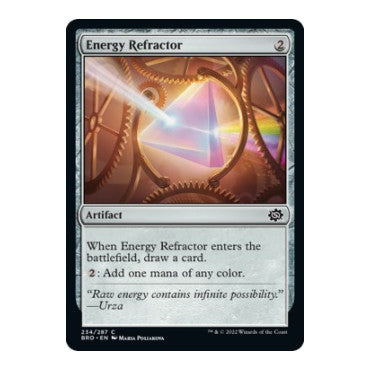 Energy Refractor (BRO) #234 Common (Lightly Played) The Brothers' War Magic: The Gathering: 2022