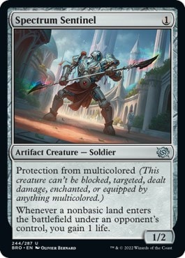 Spectrum Sentinel (BRO) #244 Uncommon The Brothers' War Magic: The Gathering: 2022