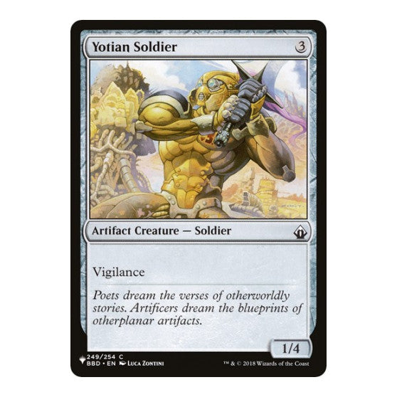 Yotian Soldier (LIST) #249/254 Common (Lightly Played) The List Reprints Magic: The Gathering: 2026