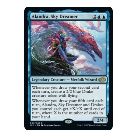 Alandra, Sky Dreamer (J22) #9 Rare (Lightly Played) Jumpstart 2022 Magic: The Gathering: 2022