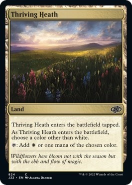 Thriving Heath (J22) #824 Common (Lightly Played) Jumpstart 2022 Magic: The Gathering: 2022