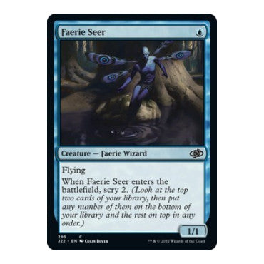 Faerie Seer (J22) #295 Common (Lightly Played) Jumpstart 2022 Magic: The Gathering: 2022
