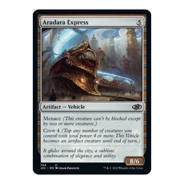 Aradara Express (J22) #754 Common (Lightly Played) Jumpstart 2022 Magic: The Gathering: 2022