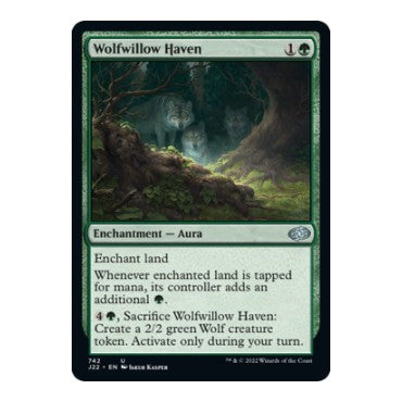 Wolfwillow Haven (J22) #742 Uncommon (Lightly Played) Jumpstart 2022 Magic: The Gathering: 2022