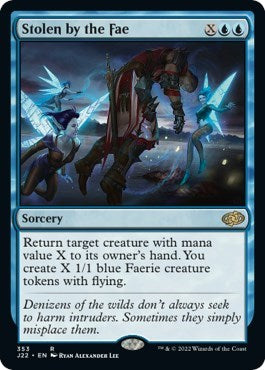 Stolen by the Fae (J22) #353 Rare (Near Mint) Jumpstart 2022 Magic: The Gathering: 2022