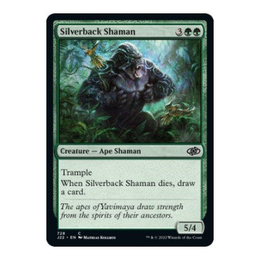 Silverback Shaman (J22) #728 Common (Lightly Played) Jumpstart 2022 Magic: The Gathering: 2022