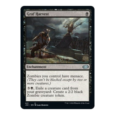 Graf Harvest (J22) #421 Uncommon (Lightly Played) Jumpstart 2022 Magic: The Gathering: 2022