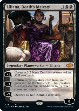 Liliana, Death's Majesty (J22) #433 Mythic Rare (Lightly Played) Jumpstart 2022 Magic: The Gathering: 2022