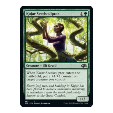 Kujar Seedsculptor (J22) #685 Common (Lightly Played) Jumpstart 2022 Magic: The Gathering: 2022