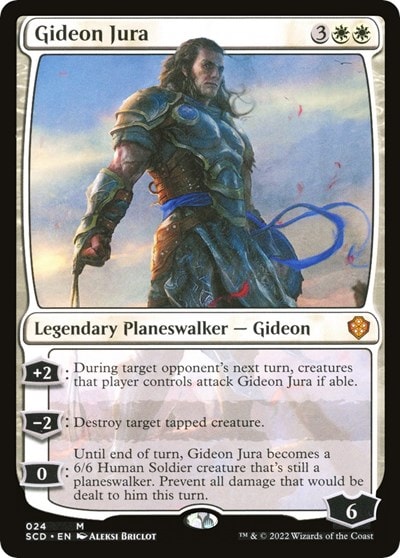 Gideon Jura (SCD) #24 Mythic Rare (Lightly Played) Starter Commander Decks Magic: The Gathering: 2022
