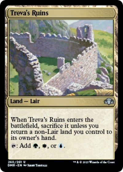 Trevas Ruins (DMR) #260 Uncommon (Lightly Played) Dominaria Remastered Magic: The Gathering: 2023