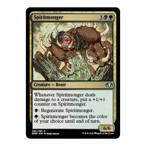 Spiritmonger (DMR) #202 Uncommon Dominaria Remastered Magic: The Gathering: 2023