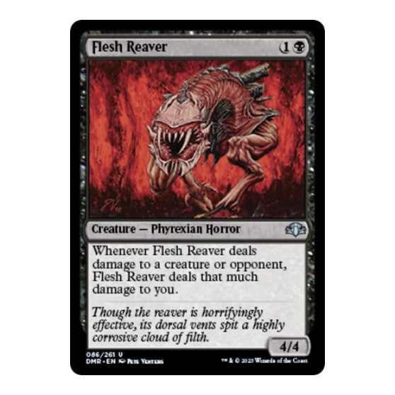 Flesh Reaver (DMR) #86 Uncommon (Lightly Played) Dominaria Remastered Magic: The Gathering: 2023