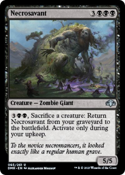 Necrosavant (DMR) #93 Uncommon (Foil Lightly Played) Dominaria Remastered Magic: The Gathering: 2023