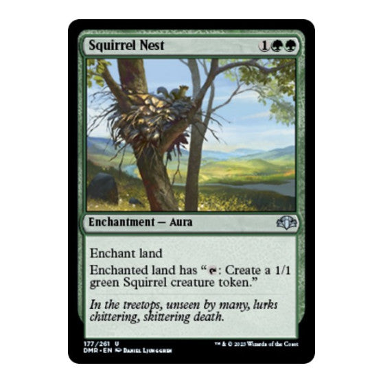 Squirrel Nest (DMR) #177 Uncommon Dominaria Remastered Magic: The Gathering: 2023
