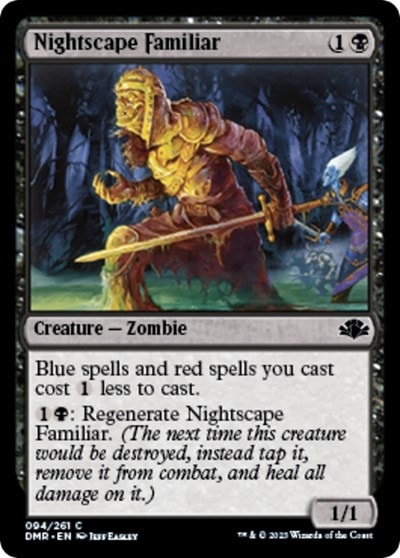 Nightscape Familiar (DMR) #94 Common (Lightly Played) Dominaria Remastered Magic: The Gathering: 2023