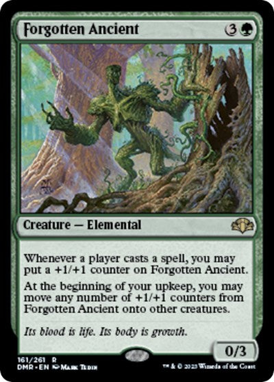 Forgotten Ancient (DMR) #161 Rare (Near Mint) Dominaria Remastered Magic: The Gathering: 2023