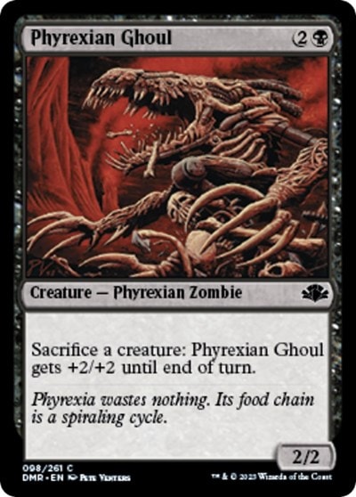 Phyrexian Ghoul (DMR) #98 Common (Lightly Played) Dominaria Remastered Magic: The Gathering: 2023