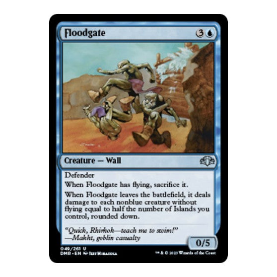 Floodgate (DMR) #49 Uncommon Dominaria Remastered Magic: The Gathering: 2023
