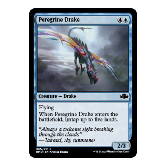 Peregrine Drake (DMR) #65 Common Dominaria Remastered Magic: The Gathering: 2023