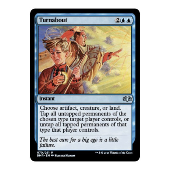 Turnabout (DMR) #70 Uncommon Dominaria Remastered Magic: The Gathering: 2023