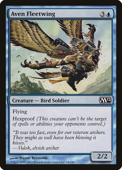 Aven Fleetwing (M12) #44 Common Magic 2012 (M12) Magic: The Gathering: 2011