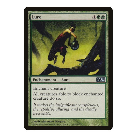 Lure (M12) #183 Uncommon Magic 2012 (M12) Magic: The Gathering: 2011