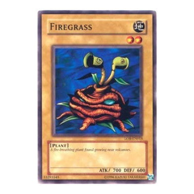 Firegrass (LOB-EN) #LOB-EN018 Common (Unlimited Lightly Played) Legend of Blue Eyes White Dragon (Worldwide English) YuGiOh: 2005