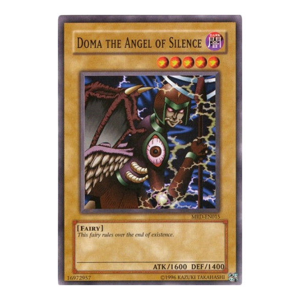Doma The Angel of Silence (MRD-EN) #MRD-EN015 Common (Unlimited Near Mint) Metal Raiders (Worldwide English) YuGiOh: 2004