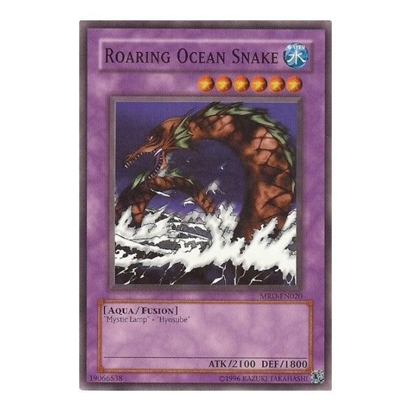 Roaring Ocean Snake (MRD-EN) #MRD-EN020 Common (Unlimited Near Mint) Metal Raiders (Worldwide English) YuGiOh: 2004