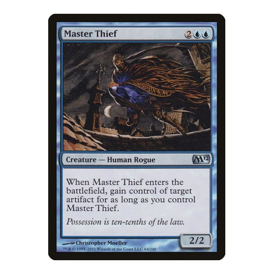 Master Thief (M12) #64 Uncommon Magic 2012 (M12) Magic: The Gathering: 2011