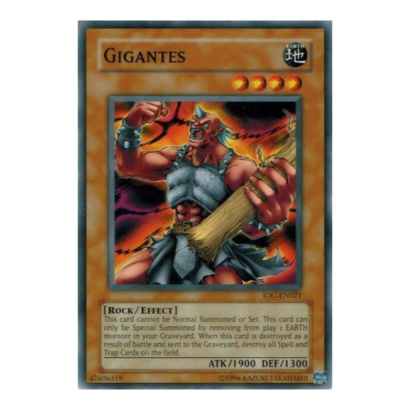 Gigantes (IOC-EN) #IOC-EN021 Common (Unlimited Near Mint) Invasion of Chaos (Worldwide English) YuGiOh: 2007