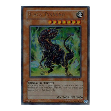 Black Tyranno (IOC-EN) #IOC-EN075 Ultra Rare (Unlimited Near Mint) Invasion of Chaos (Worldwide English) YuGiOh: 2007