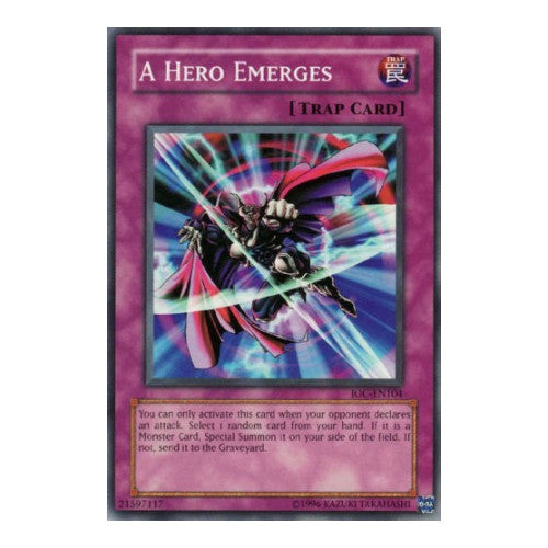 A Hero Emerges (IOC-EN) #IOC-EN104 Common (Unlimited Near Mint) Invasion of Chaos (Worldwide English) YuGiOh: 2007