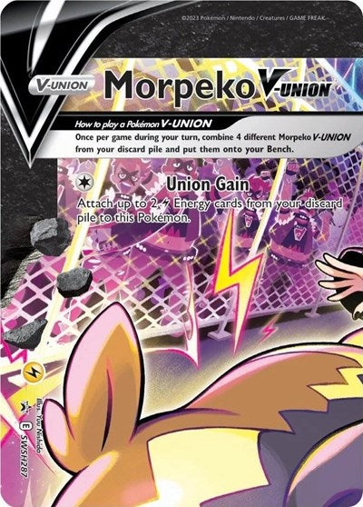 Morpeko V Union SWSH287 (SWSD) #SWSH287 Promo (Holofoil Near Mint) SWSH: Sword & Shield Promo Cards Pokemon: 2019