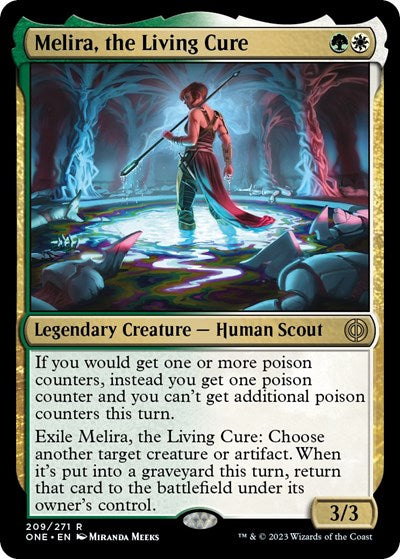 Melira the Living Cure (ONE) #209 Rare (Lightly Played) Phyrexia: All Will Be One Magic: The Gathering: 2023