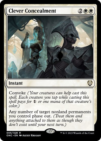 Clever Concealment (ONC) #5 Rare (Lightly Played) Commander: Phyrexia: All Will Be One Magic: The Gathering: 2023