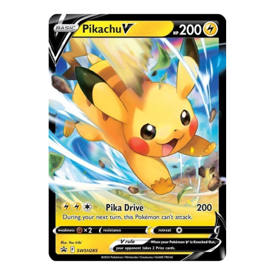 Pikachu V SWSH285 (SWSD) #SWSH285 Promo SWSH: Sword & Shield Promo Cards Pokemon: 2019