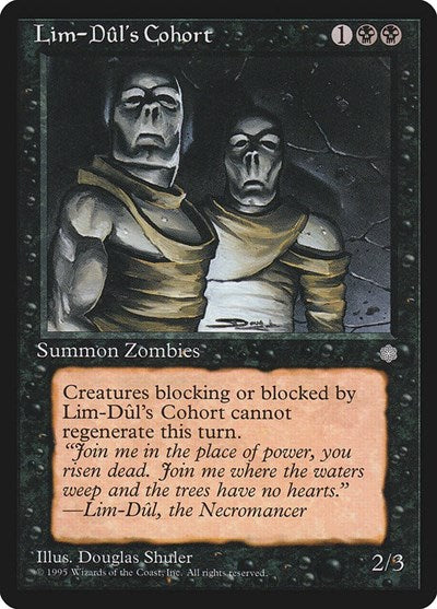 Lim Duls Cohort (ICE) #145 Common (Lightly Played) Ice Age Magic: The Gathering: 1995