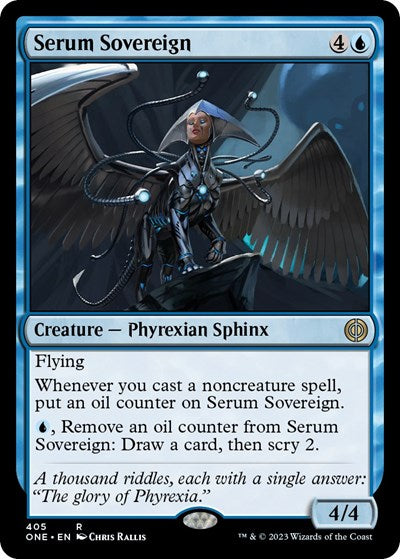 Serum Sovereign (ONE) #405 Rare (Lightly Played) Phyrexia: All Will Be One Magic: The Gathering: 2023