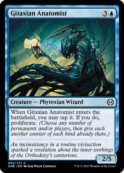 Gitaxian Anatomist (ONE) #52 Common (Lightly Played) Phyrexia: All Will Be One Magic: The Gathering: 2023