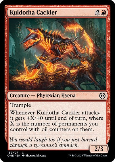 Kuldotha Cackler (ONE) #139 Common Phyrexia: All Will Be One Magic: The Gathering: 2023