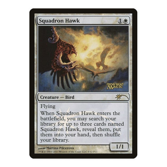 Squadron Hawk (FNM) #5 Promo (Foil Lightly Played) FNM Promos Magic: The Gathering: 2026