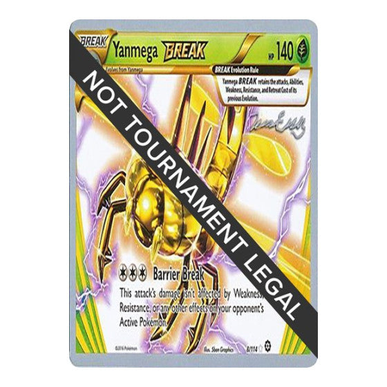 Yanmega BREAK 2016 Jesper Eriksen (WCD) #8/114 Rare BREAK (Lightly Played) World Championship Decks Pokemon: 2018