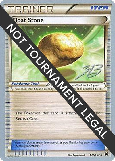Float Stone - 2017 (Zachary Bokhari) (WCD) #137/162 Uncommon (Near Mint) World Championship Decks Pokemon: 2018